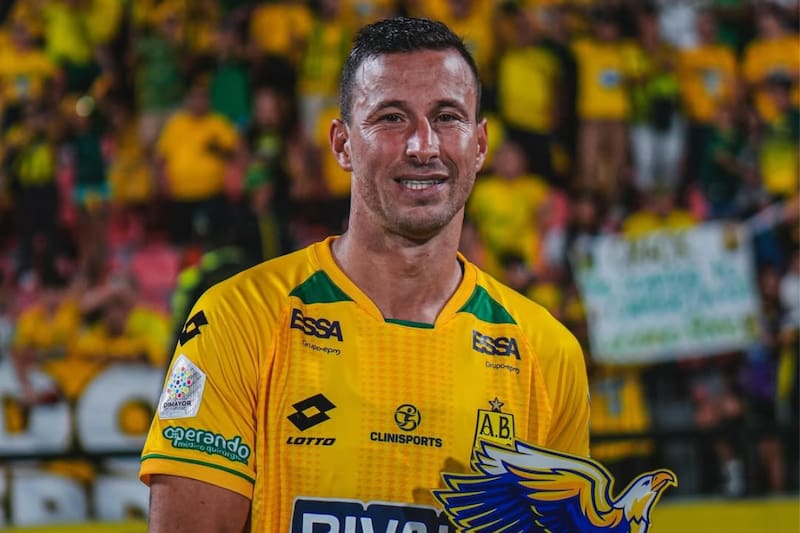 Luciano Pons, brilló en el fútbol colombiano durante este 2025. Foto: Instagram @luchopons9.