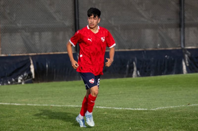 El delantero de Independiente es una de las sorpresas de La Roja Sub 17. Foto: Instagram Jonathan Guerrero.