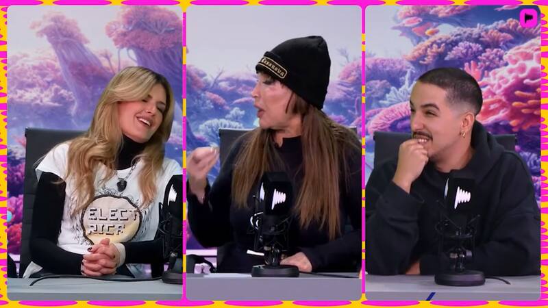 Isabel Macedo visitó el programa de Moria Casán.