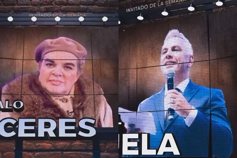 Las personalidades de televisión se lucirán en Detrás del Muro.