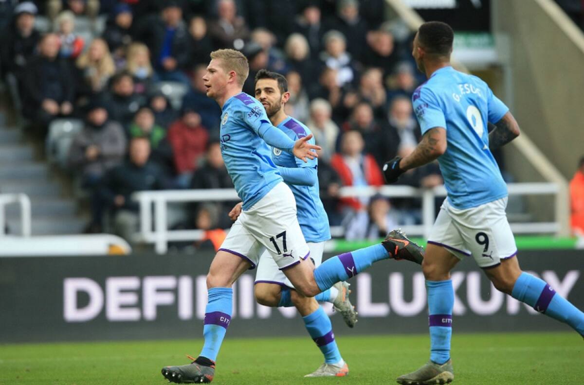 De Bruyne le rompió el arco al Arsenal para poner en ventaja al Manchester City