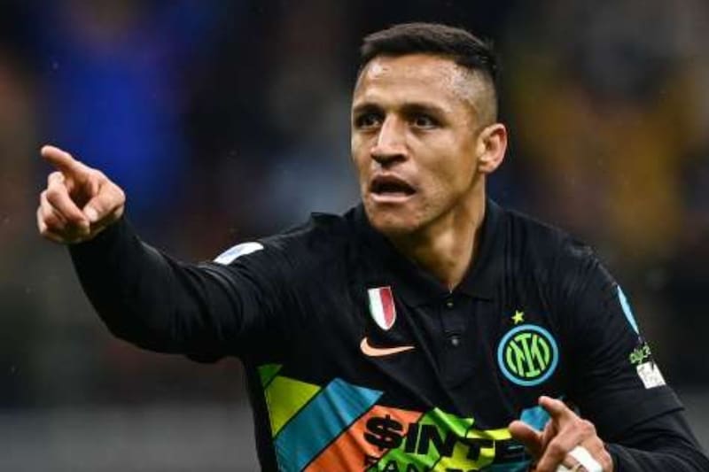 El delantero chileno espera por su estreno en el Inter de Milán.