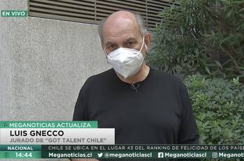 "Todavía estoy asustado": Luis Gnecco entregó detalles de su estado de salud, tras ser hospitalizado por complicaciones derivadas del Covid-19