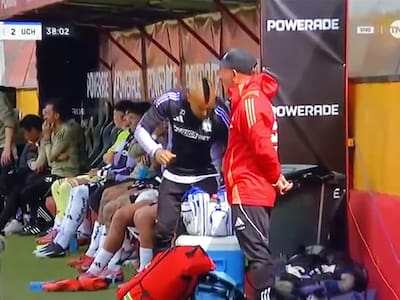 VIDEO | La enfurecida reacción de Arturo Vidal tras el segundo gol de la U en la Supercopa