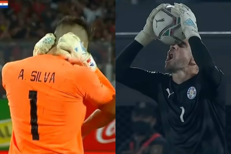 Antony Silva volvió a repetir el mismo error ante Alexis Sánchez.