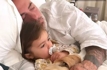 La emotiva felicitación de Sharon Fonseca a Gianluca Vacchi por el Día del Padre