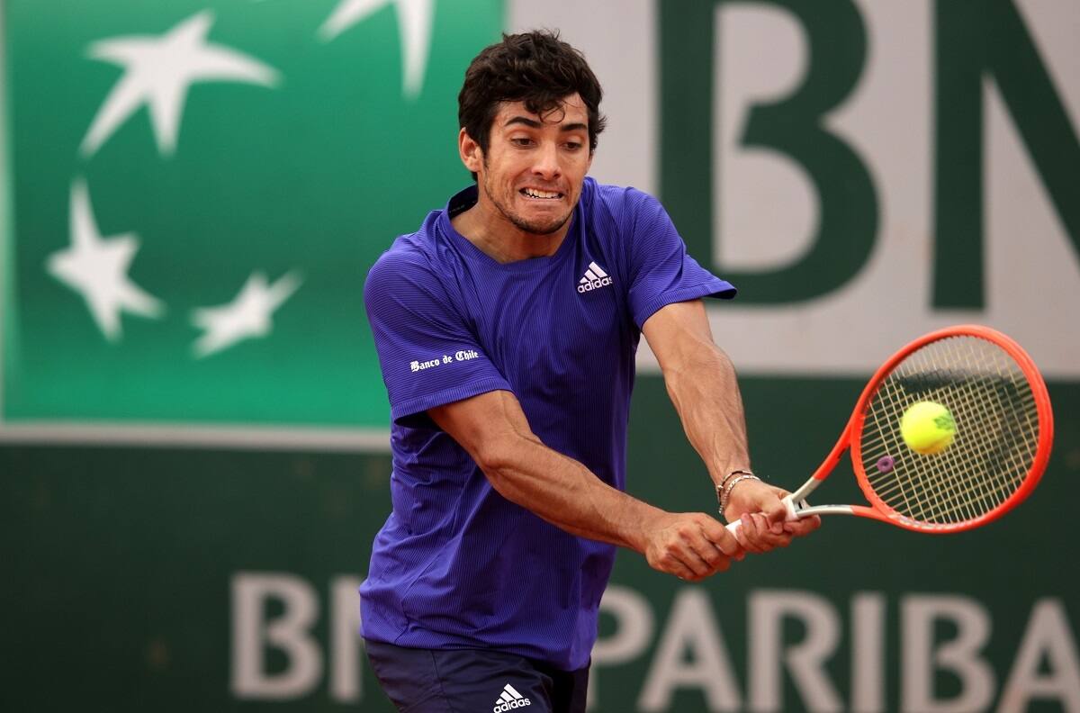 Cristian Garín logró dramática victoria y ya está en tercera ronda de Roland Garros