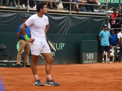 Cristian Garin sucumbió ante Joao Sousa y se despidió del ATP 250 de Córdoba