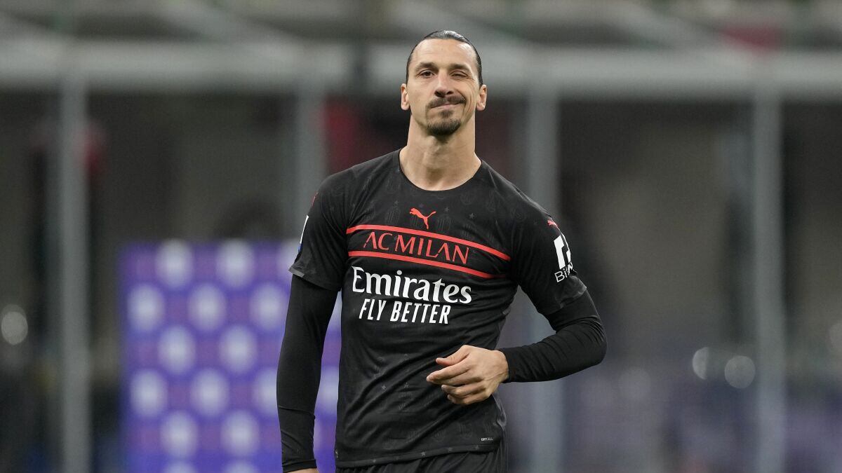 Zlatan Ibrahimović, actual jugador del AC Milán, jugará en AC Monza de la Serie A.