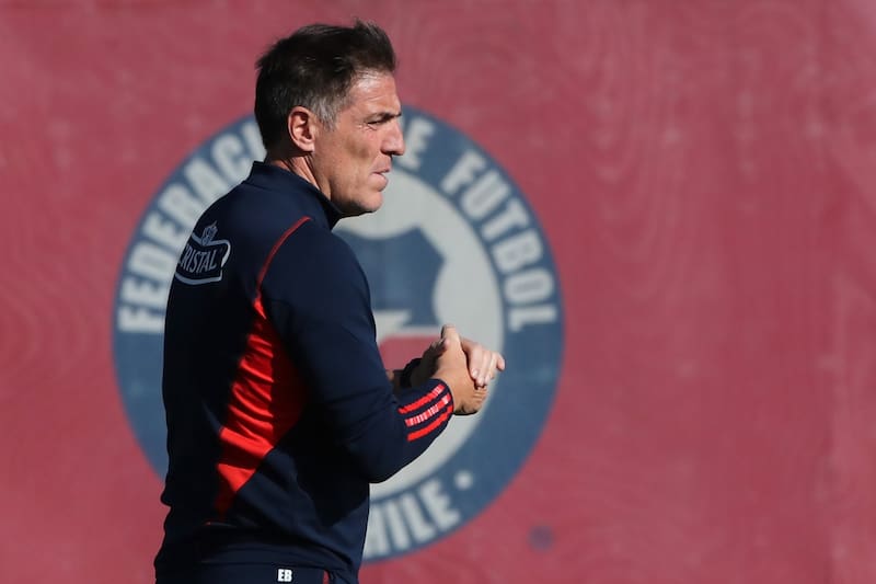 Eduardo Berizzo, ahora exentrenador de La Roja. Foto: Agencia Aton.