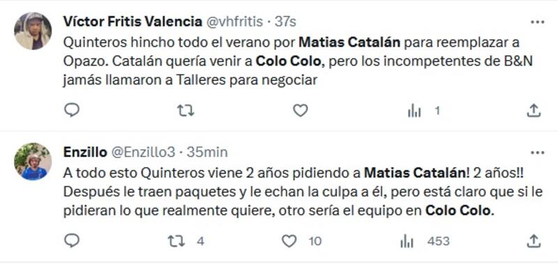 Los comentarios sobre Catalán