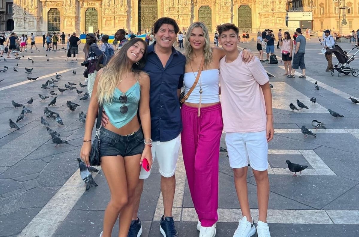 María Alberó e Iván Zamorano celebraron con todo el cumpleaños de su hijo menor en Qatar