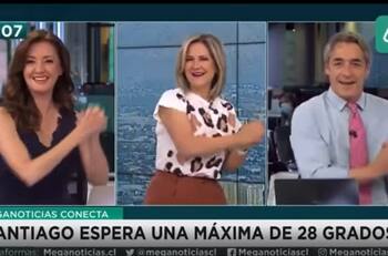 “Ha sido nuestra mejor coreografía”: Priscilla Vargas, Michelle Adam y José Luis Repenning se lucen bailando “Taca taca” en “Meganoticias”