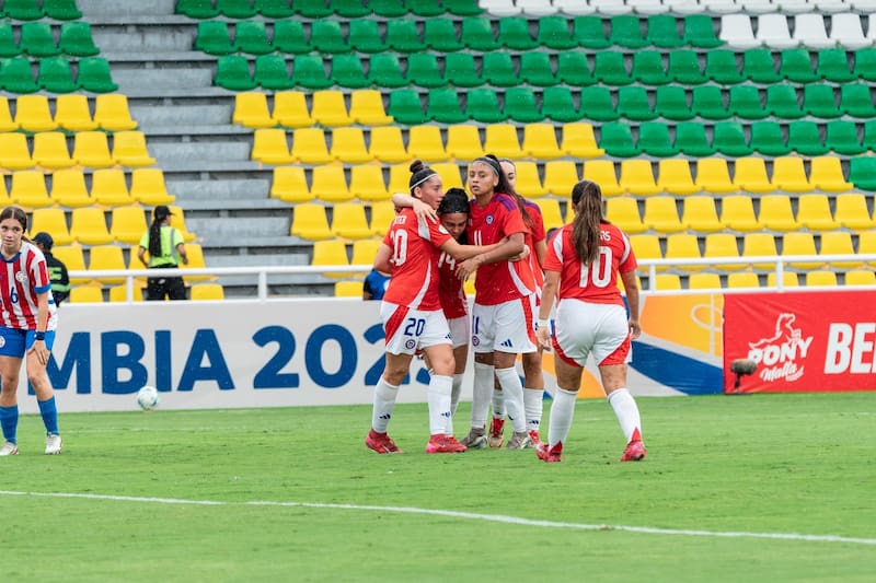 en el Sudamericano. Foto: Fernando Escobar - Comunicaciones FFCH.