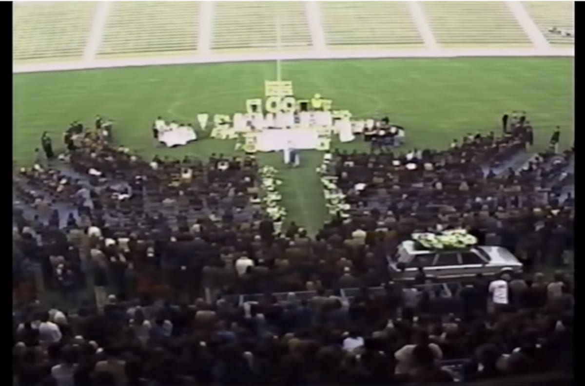 Video: El emotivo funeral del "Mumo" Tupper en San Carlos de Apoquindo