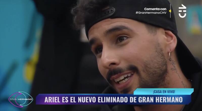 Ariel Wuth fue el segundo eliminado de "Gran Hermano" Chile.