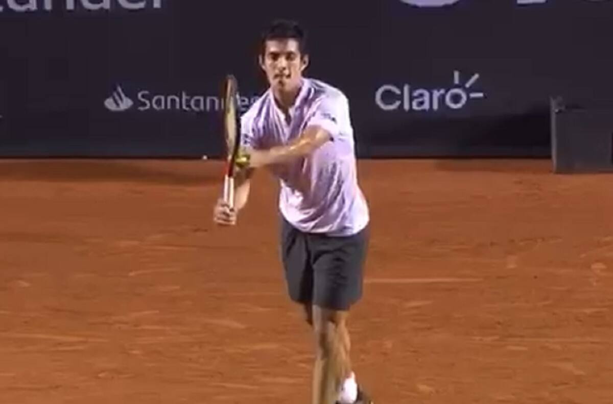 El decisivo punto que metió a Cristián Garín en semifinales del ATP 500 de Río