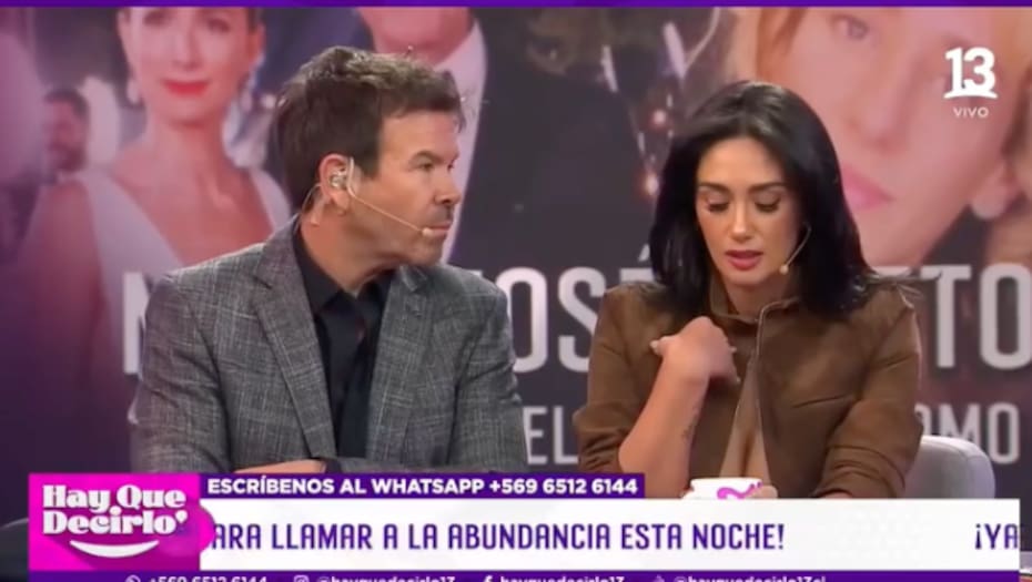 El actor se lanzó contra Natalia Valdebenito.