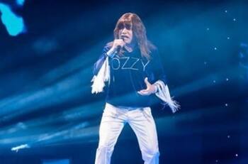 Terminaron aplaudiendo de pie: La enérgica presentación de "Don Rorro" como Ozzy Osborune en "The Covers 2"