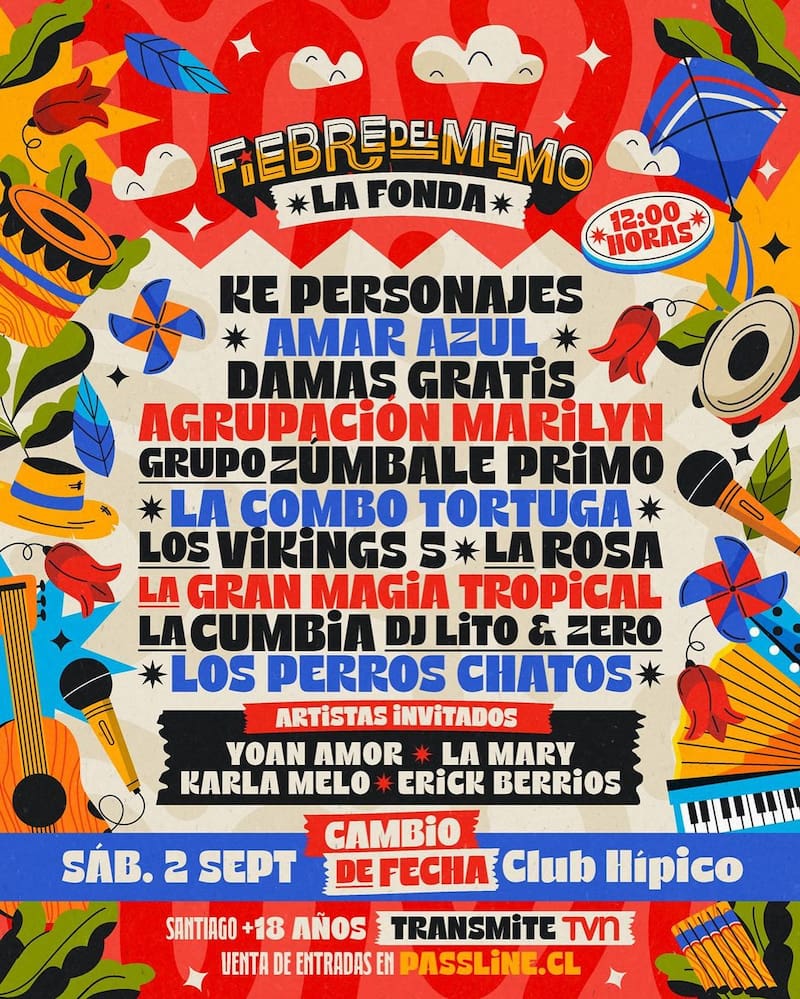 Cartel de La Fiebre del Memo: La Fonda