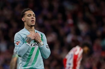 VIDEO | Celebra Pellegrini: el golazo de Antony que le dio el triunfo al Real Betis frente al Atlético de Madrid