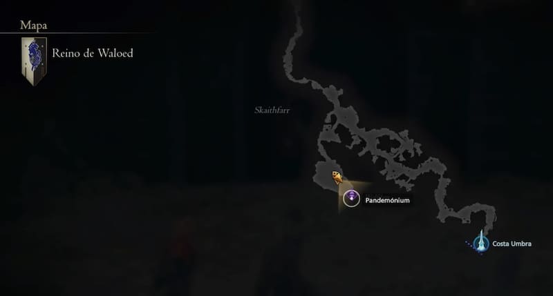 Ubicación Pandemónium. Créditos: Square Enix.