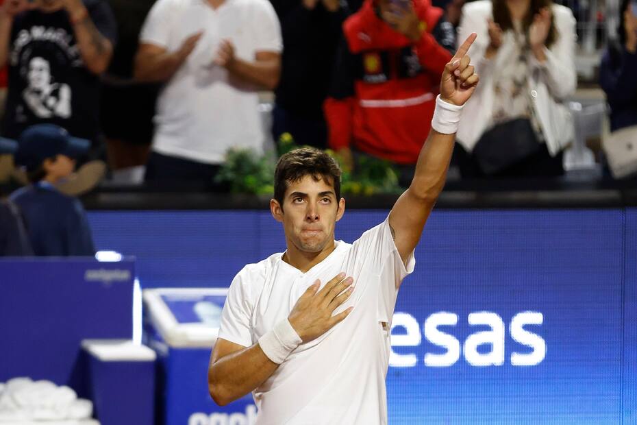 Cristian Garin debuta con éxito en la qualy de Indian Wells, luego de llegar segunda ronda en el ATP de Santiago (Foto: Aton)
