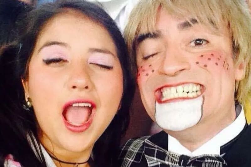 Mauricio Flores junto a su hija, Danika. Créditos: Instagram.