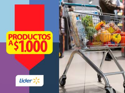 Últimos días de los productos a $1.000 de Lider: Estas son las 12 mejores ofertas de la semana