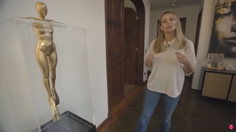 Carola Julio reveló por qué le gustan tanto las esculturas.