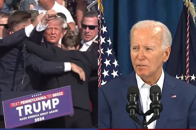 El mandatario se refirió al ataque de su contrincante, Donald Trump.