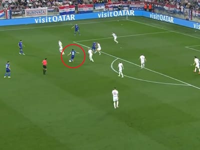 VIDEO | ¡Para aplaudir de pie! La notable asistencia de Luka Modric en goleada de Croacia
