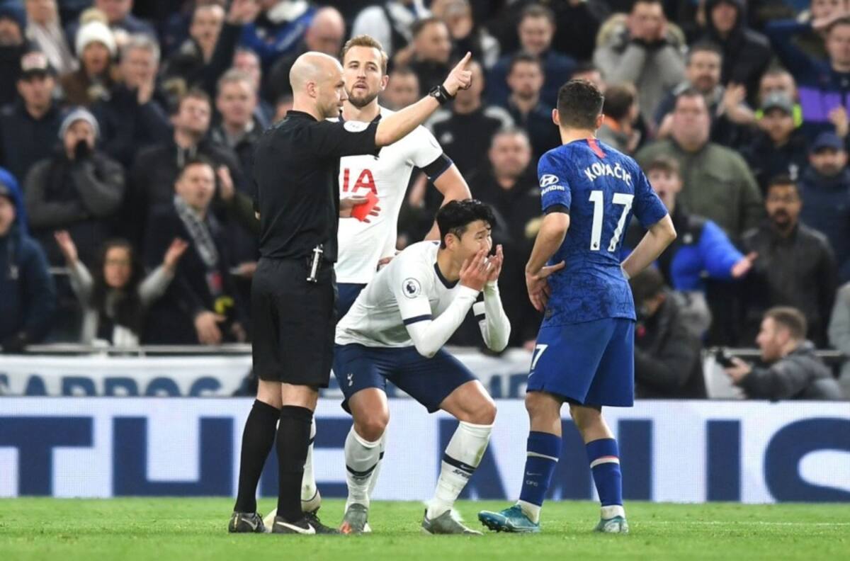 ¡Otra vez Son Heung-Min! El coreano fue expulsado por tremenda patada