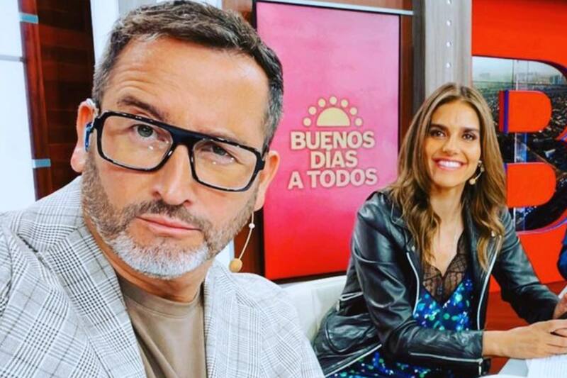 Eduardo Fuentes y María Luisa Godoy en "Buenos días a todos" / Créditos: Instagram