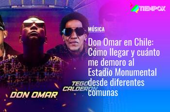Don Omar en Chile: Cómo llegar y cuánto me demoro al Estadio Monumental en micro y metro desde diferentes comunas de Santiago