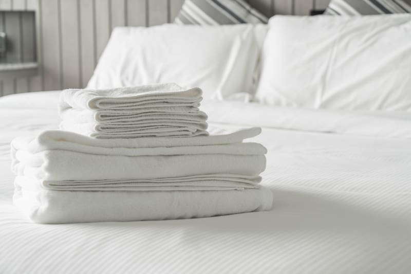 Con este método, las sábanas quedarán libre de manchas.