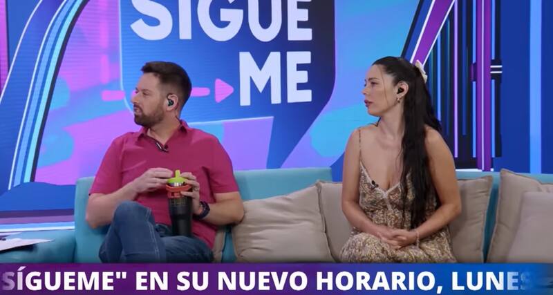 Daniela Aránguiz defendió a Maite Orsini de las críticas Pablo Herrera. Créditos: Pantallazo TV+