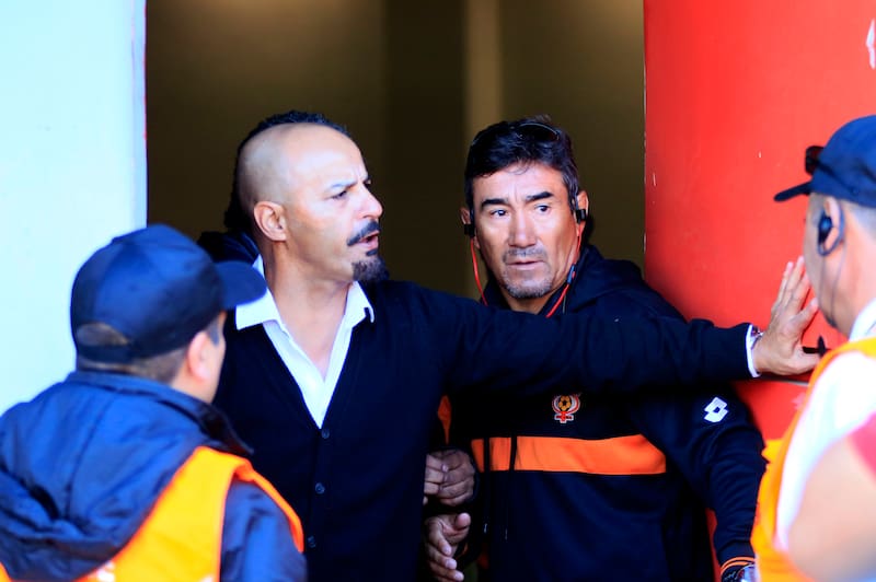 Ayudante técnico de Cobreloa en la campaña de su primer descenso. /Photosport