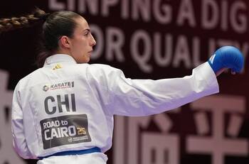 Brillante: Valentina Toro clasifica a la final de la Premier League de karate en Marruecos
