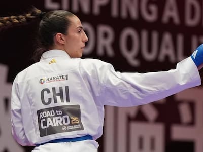 Brillante: Valentina Toro clasifica a la final de la Premier League de karate en Marruecos