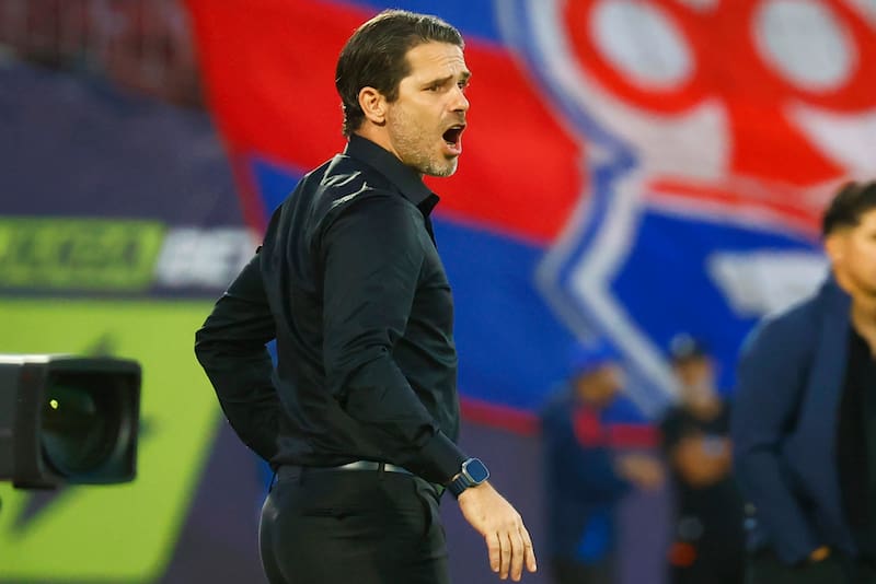 Entrenador de Universidad de Chile. Foto: Agencia Aton.