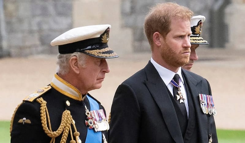 El rey Carlos III y el príncipe Harry han tenido varias polémicas.