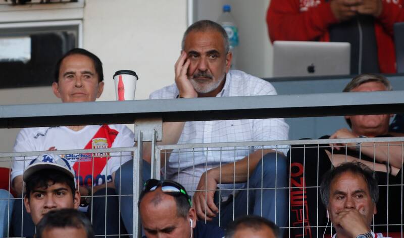 en partido del fútbol chileno.