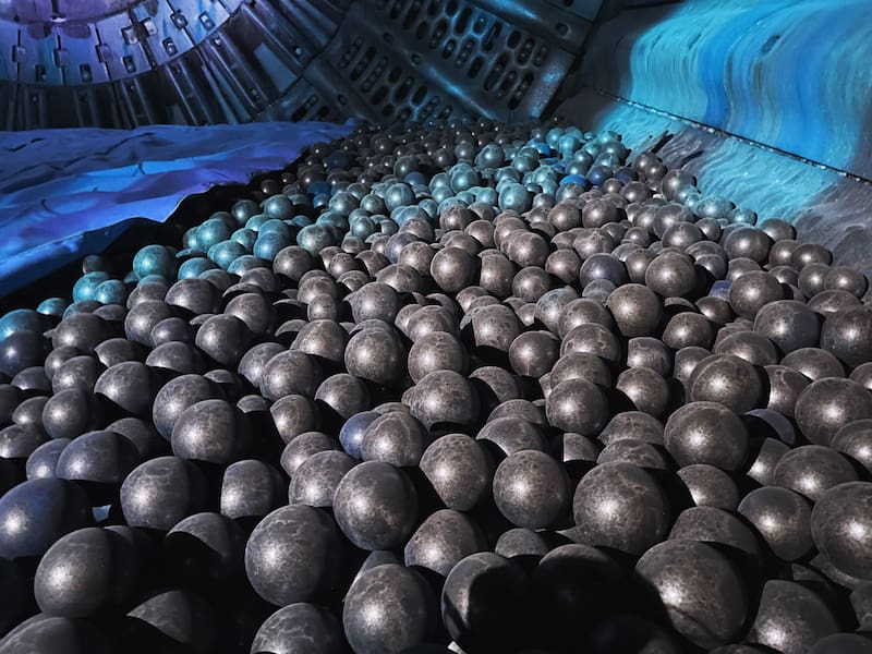estima producir 150 mil toneladas de bolas de molienda anualmente. Créditos: Elecmetal.