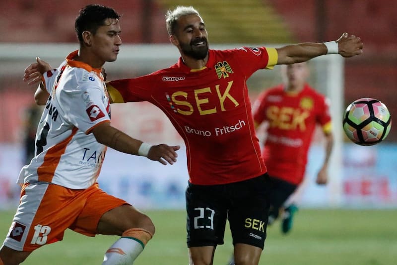 El goleador estuvo en tres periodos distintos en Unión Española. Foto: Agencia Aton.