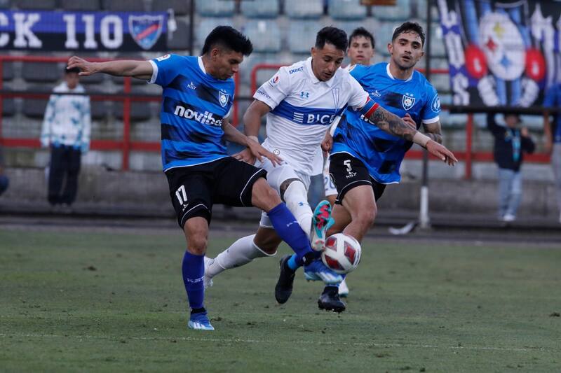 miden fuerzas en Talcahuano. Foto: Agencia Aton.