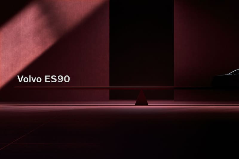 El Volvo ES90 debutará el 5 de marzo de 2025