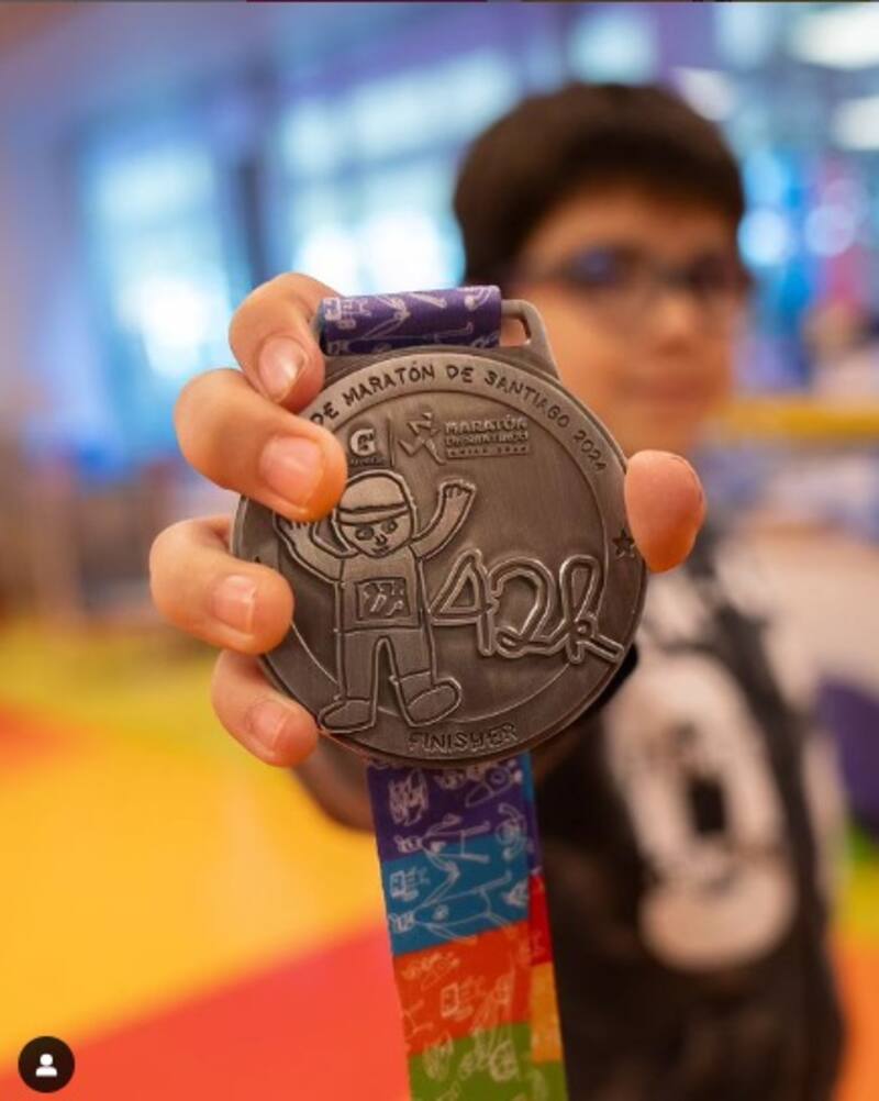El Maratón de Santiago tendrá una medalla especial para quienes completen los 42 kilómetros de competencia.