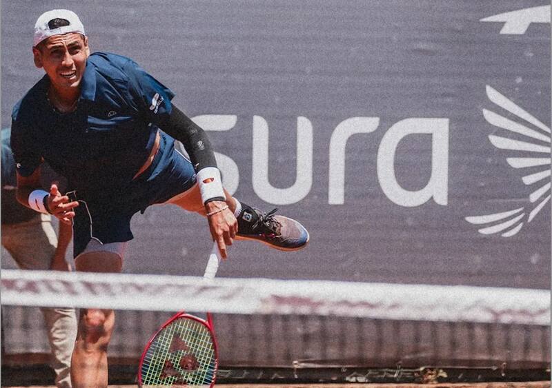 El chileno se instaló en la final del Challenger de Concepción. Foto: Instagram @legionsudam