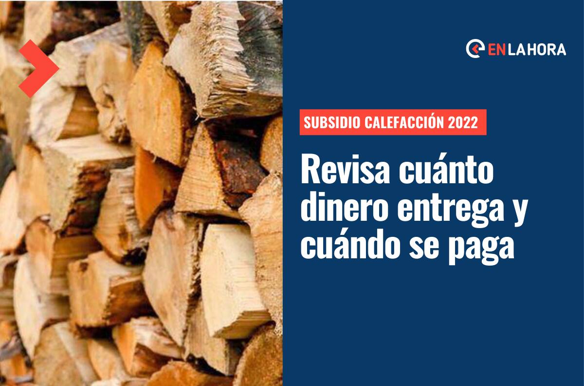 Subsidio Calefacción 2022: ¿Cómo saber si soy beneficiario y cuándo se paga el Bono Leña?
